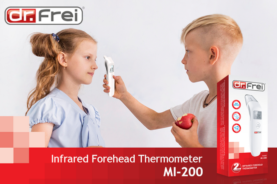 Non-contact Dr. Frei Thermometer for Safe Use