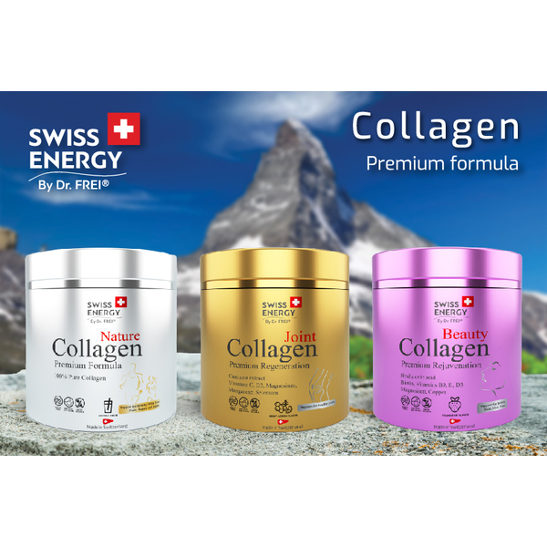 Swiss Cow Collagen produced by Swiss Energy!